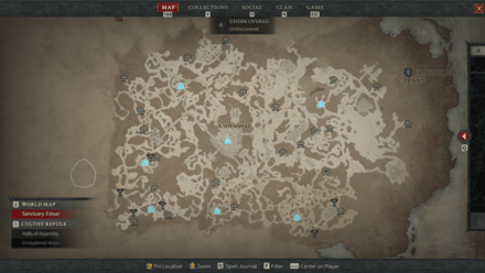 Diablo 4 - Teleport to Unlocked Waypoints 2