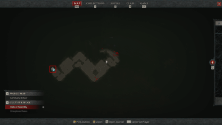 Diablo 4 - Click the Entrance of the Dungeon