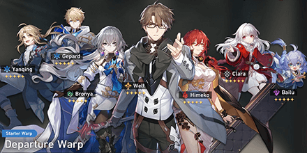 Honkai Star Rail - Departure Warp