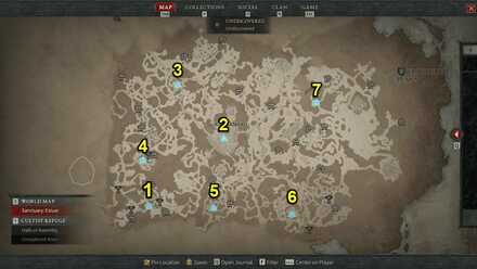 Diablo 4 - Fast Travel to Unlocked Waypoints