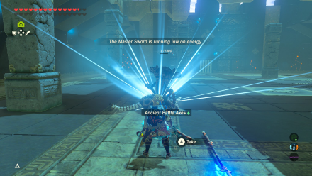 BOTW Guardian Scout III Defeated