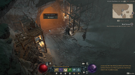 Diablo IV - Forsaken Quarry entrance