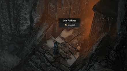 Diablo 4 - Lost Archives Fractured Peaks Desolate Highlands Map