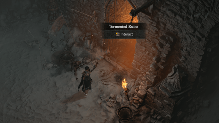 Diablo 4 - Tormented Ruins Fractured Peaks Desolate Highlands Map