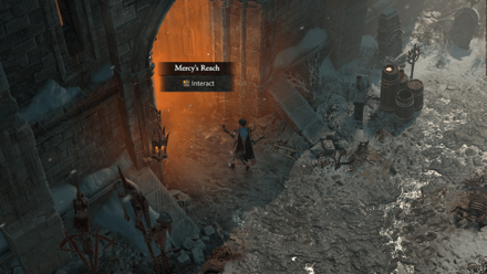 Diablo 4 - Mercy’s Reach Fractured Peaks Sarkova Pass Map