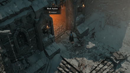 Diablo 4 - Black Asylum Fractured Peaks Frigid Expanse Map