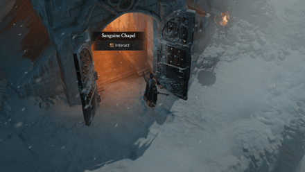 Diablo 4 - Sanguine Chapel Fractured Peaks Seat of the Heavens Map