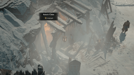 Diablo 4 - Anica’s Claim Fractured Peaks Frigid Expanse Map