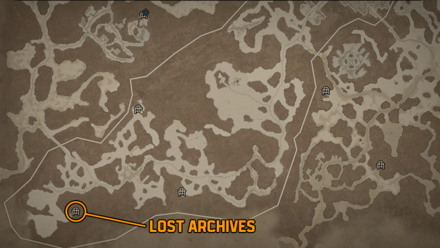 Diablo 4 - Lost Archives Fractured Peaks Desolate Highlands Map