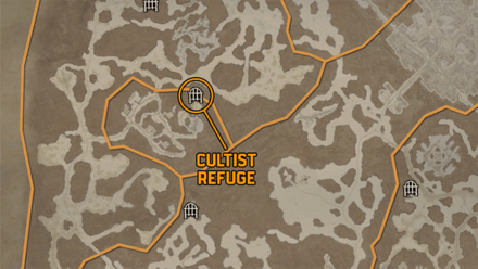 Diablo 4 - Cultist’s Refuge Fractured Peaks The Pallid Glade Map
