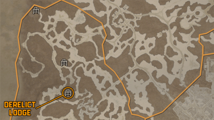 Diablo 4 - Derelict Lodge Fractured Peaks The Pallid Glade Map