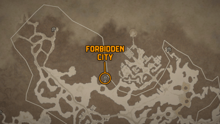 Diablo 4 - Forbidden City Fractured Peaks Sarkova Pass Map