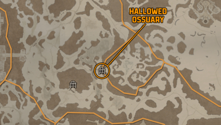 Diablo 4 - Hallowed Ossuary Fractured Peaks Frigid Expanse Map