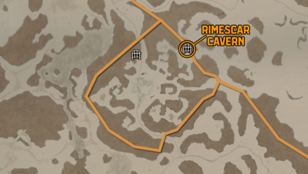 Diablo 4 - Rimescar Cavern Fractured Peaks Frigid Expanse Map