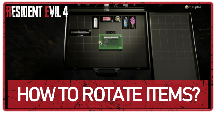 RE4R - How to Rotate Items