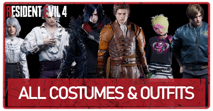 RE4R- List of All Costumes