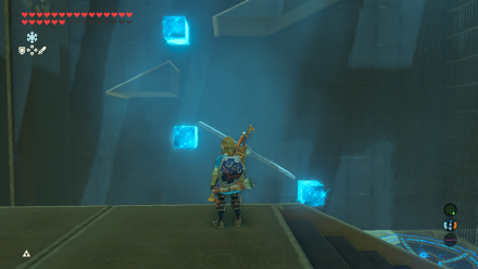 BOTW Ha Dahamar Shrine Ice Pillars