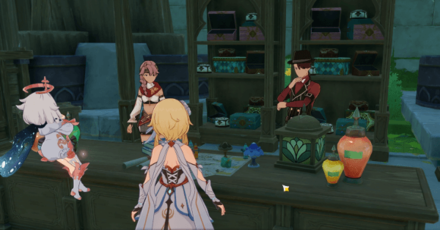 Genshin - Old Friends, New Game Walkthrough - Speak with Haniyyah and Balfour