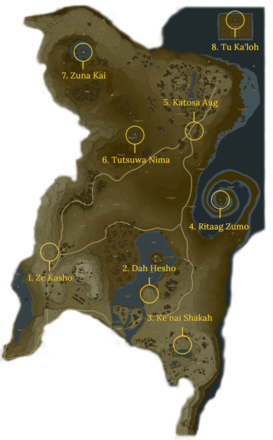Akkala Tower Region Shrine Map Guide