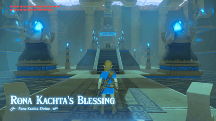 Zelda Botw - Rona Kachta Shrine Walkthrough