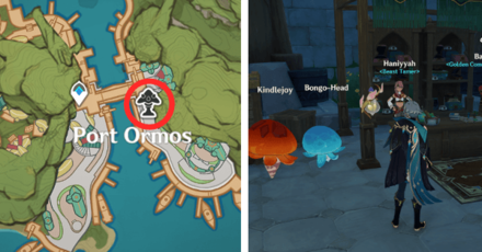 Genshin - Bongo Head Location in Fungus Mechanicus