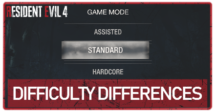 Difficulty Differences and How to Change | Resident Evil 4 Remake (RE4 ...