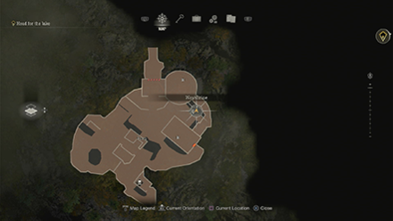 Resident Evil 4 Remake - Blue Medallion 5 Map View