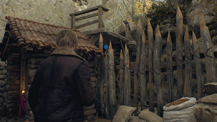 Resident Evil 4 Remake - Blue Medallion 5 World View