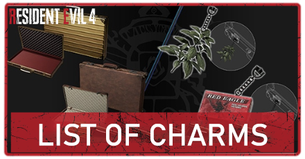 Resident Evil 4 Remake - List of All Charms