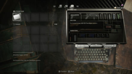 Resident Evil 4 Remake - Attache Case and Charm Perks