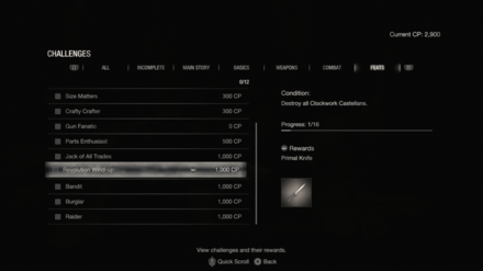 Resident Evil 4 Remake - Primal Knife from Revolution Wind-Up