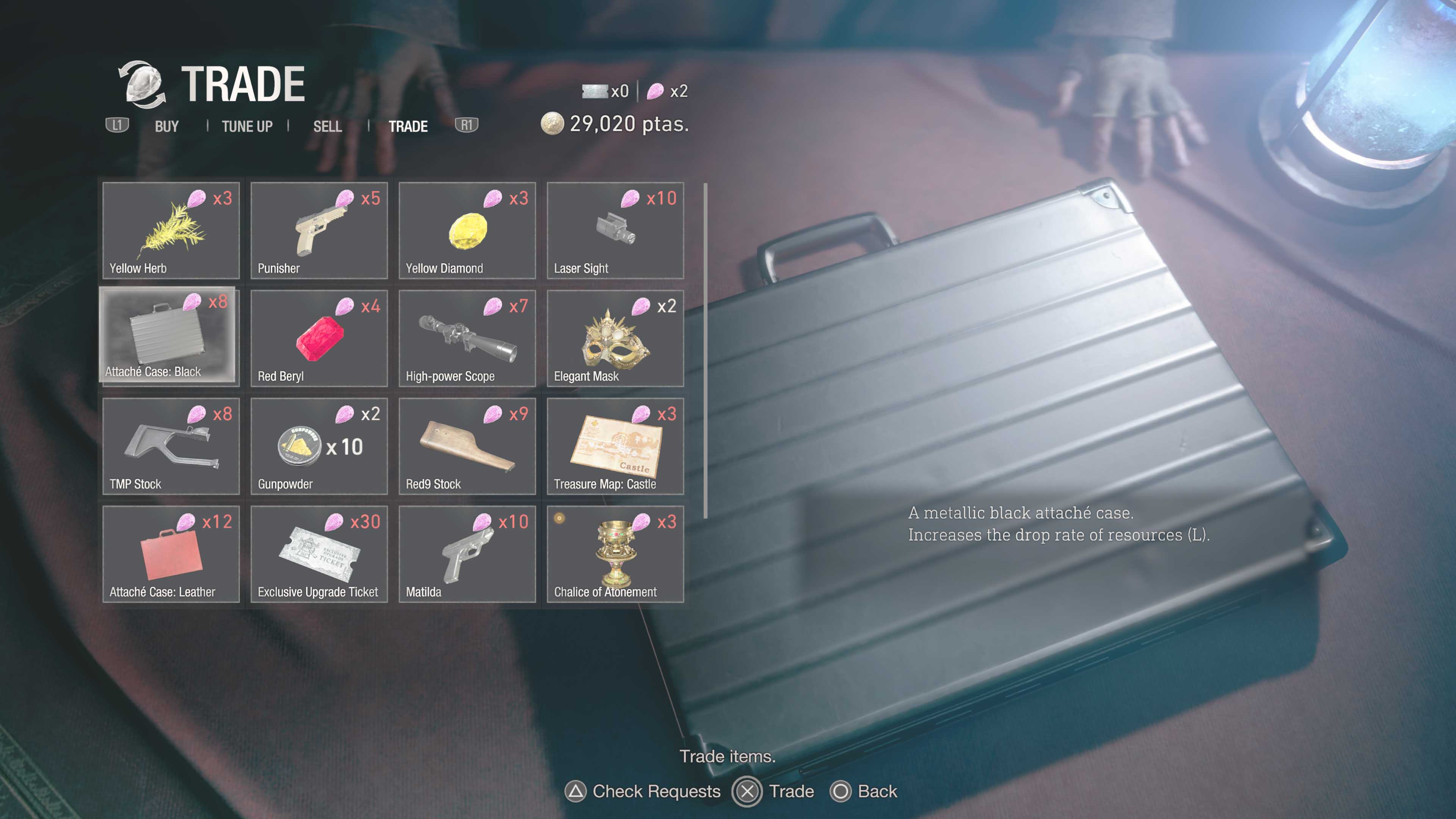 Resident Evil 4 Remake - Trade Spinels