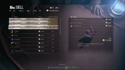 Resident Evil 4 Remake - Treasure Sells for High Price