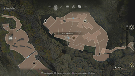 Resident Evil 4 Remake - Blue Medallion 4 Map