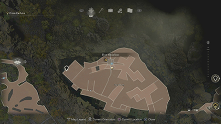Resident Evil 4 Remake - Blue Medallion 5 Map