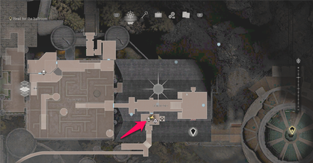 Resident Evil 4 Remake - Blue Medallion Grand Hall Map