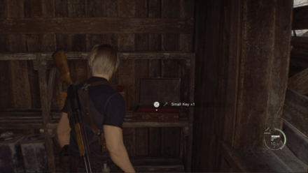 Resident Evil 4 Remake - Chapter 2 Small Key In-Game
