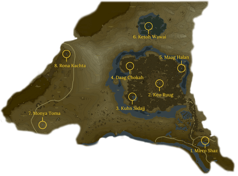 Zelda BotW map – find all those Koroks with ease