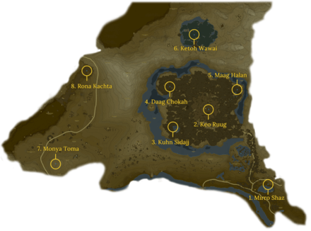 Woodland Tower Region Shrine Map