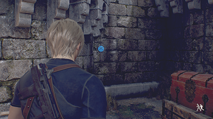 Resident Evil 4 Remake - Blue Medallions 3 Number 6.png
