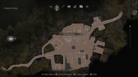 Resident Evil 4 Remake - Chapter 1 Locked Drawer Map Location