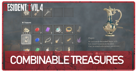 Combinable Treasures Resident Evil 4 Remake