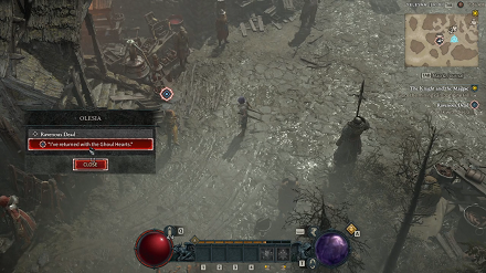 Diablo IV - Completing Ravenous Dead