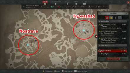 Diablo IV - Kyovashad and Nostrava