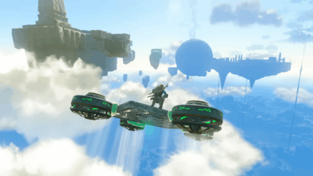 Zelda TOTK - Ancient Hover Craft