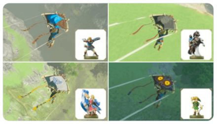 Zelda TOTK - Customizable Paraglider Designs