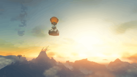 Zelda TOTK - Hot Air Balloon