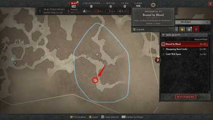 Diablo IV - Bandit Hideout Specific Location