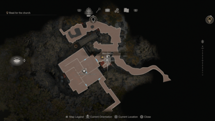 Resident Evil 4 Remake - Abandoned Factory Merchant Map Location