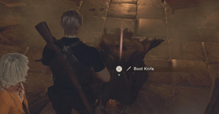 Resident Evil 4 Remake - Boot Knife World Location